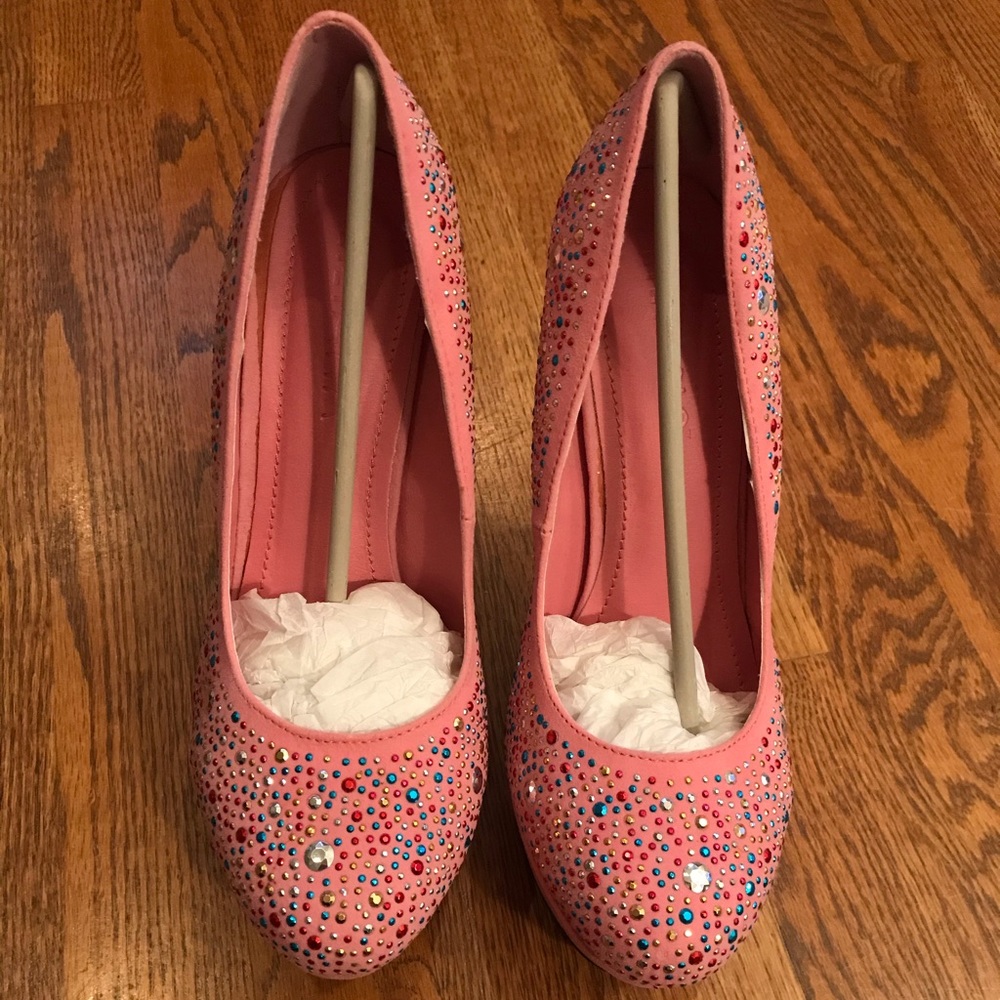 Liliana Paulette Sparkle Heels - Picture 2 of 6
